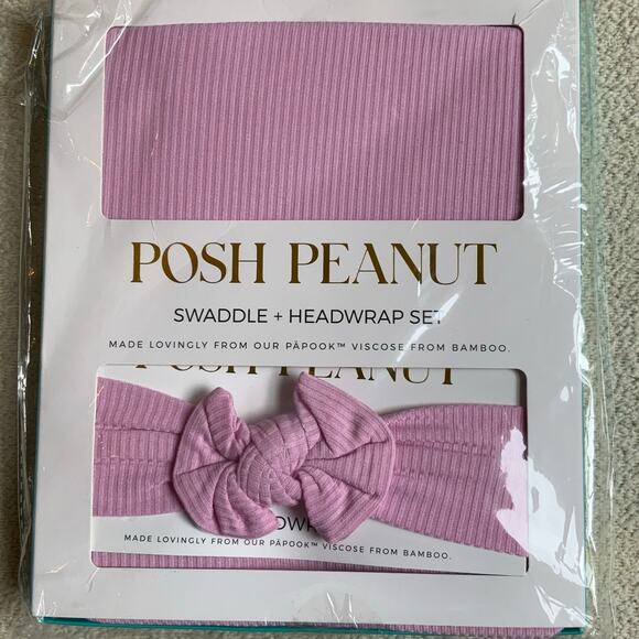 Posh Peanut Swaddle and Headwrap NIB - Picture 1 of 1